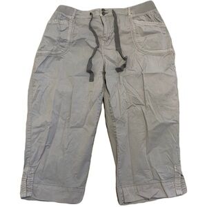 💜 DC Jeans Cropped Cargo Pants - Size 18